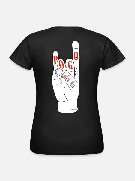Auf geht's Pogo - Frauen T-Shirt - Schwarz