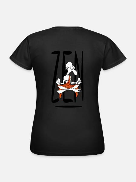 zen_2 - T-shirt Femme - noir