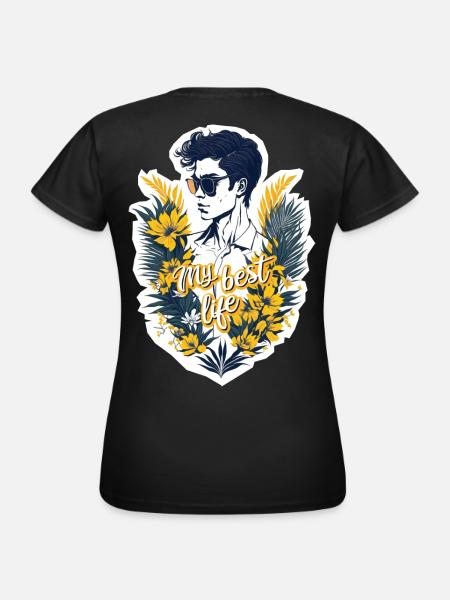 Mein bestes Leben - Frauen T-Shirt - Schwarz