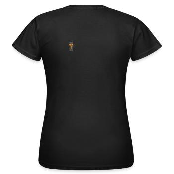 Vibes - Frauen T-Shirt - Schwarz - Hinten - AI Model Female 172 dark (172cm)