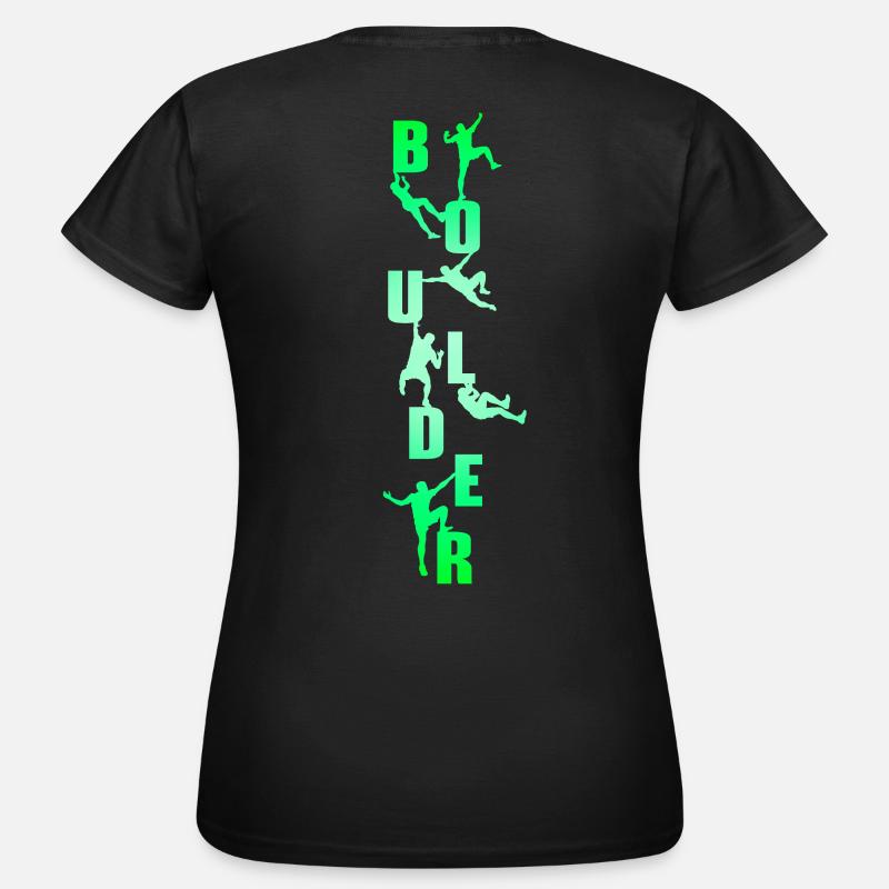 boulder - Frauen T-Shirt - Schwarz