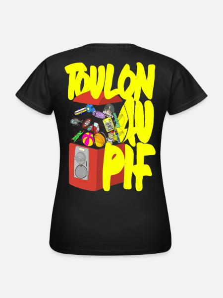 Toulon im Pif - Frauen T-Shirt - Schwarz
