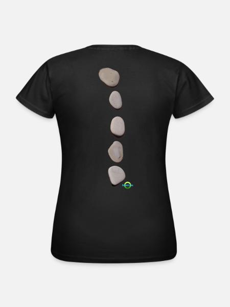 Stones - Frauen T-Shirt - Schwarz