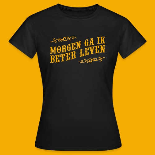 tshirt yllw 01 - Vrouwen T-shirt