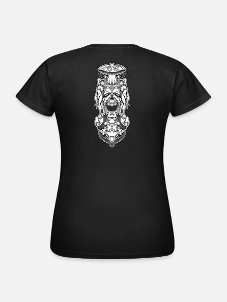 Pilz - Frauen T-Shirt - Schwarz