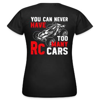 RC Voitures Télécommandées Voitures Hobby - T-shirt Femme - noir - Dos - AI Model Female 172 dark (172cm)