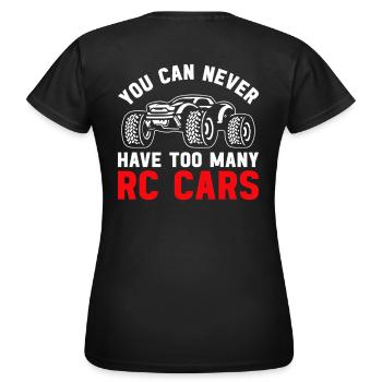 RC Voitures Télécommandées Voitures Hobby - T-shirt Femme - noir - Dos - AI Model Female 172 dark (172cm)