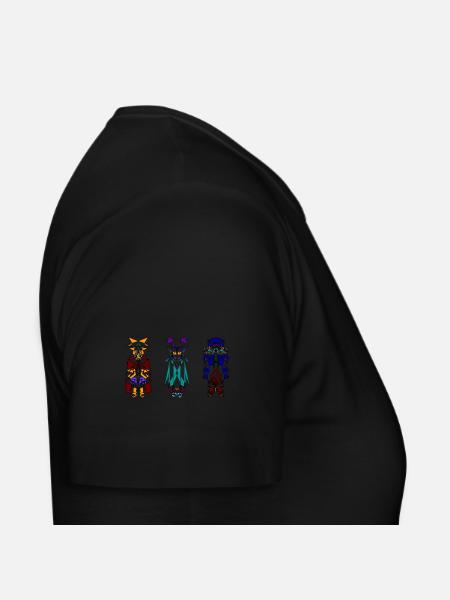 3-Kachinas - Frauen T-Shirt - Schwarz