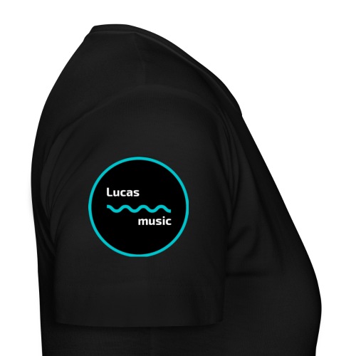 Lucas_music logo - T-shirt dam
