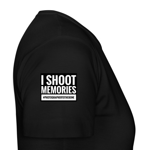 I SHOOT MEMORIES, #photographertothebone - Dame-T-shirt