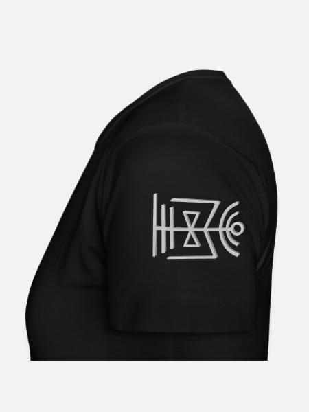 Wikinger Symbol - Frauen T-Shirt - Schwarz