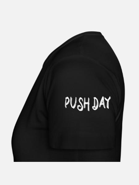 Jour de poussée - T-shirt Femme - noir - Gauche