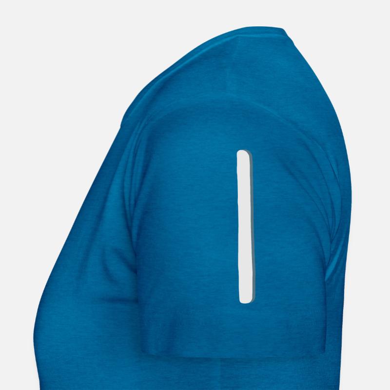 Futhark Alphabet runique Isa T-shirt Femme