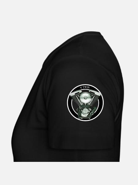 v twin - T-shirt Femme - noir