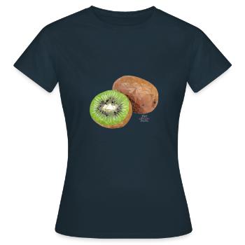 kiwi 1 - T-shirt Femme - marine - Devant - AI Model Female 172 dark (172cm)