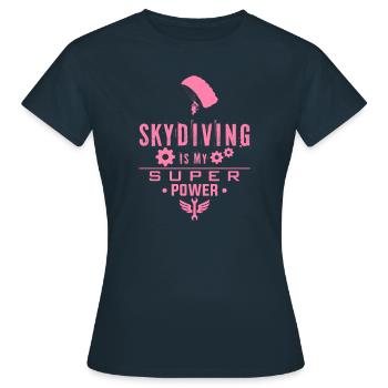 Parachute - Women's T-Shirt - navy - Front - AI Model Female 172 dark (172cm)