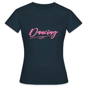Danse Danseur École de danse Danse Danse - T-shirt Femme - marine - Devant - AI Model Female 172 dark (172cm)