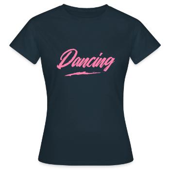 Danse Danse Maman - T-shirt Femme - marine - Devant - AI Model Female 172 dark (172cm)
