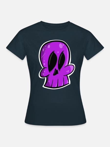 Skull design - Women's T-Shirt - navy