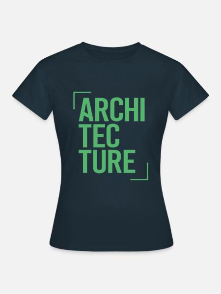 Architekt - Frauen T-Shirt - Navy