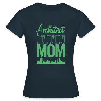 Architecte architecte architectes maisons études - T-shirt Femme - marine - Devant - AI Model Female 172 dark (172cm)