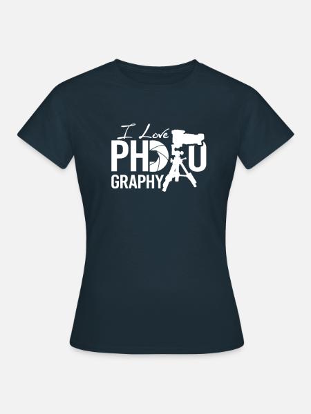Fotograf Fotograf Fotograf Fotograf - Frauen T-Shirt - Navy