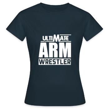 Bras De Bras De Bras De Bras de Course RIngen - T-shirt Femme - marine - Devant - AI Model Female 172 dark (172cm)