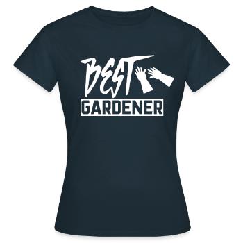 Jardinier jardinier jardinier jardinier - T-shirt Femme - marine - Devant - AI Model Female 172 dark (172cm)