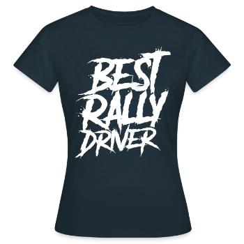 Rallyes rallyes coureurs - T-shirt Femme - marine - Devant - AI Model Female 172 dark (172cm)