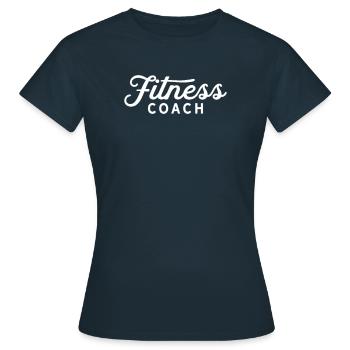 préparateur physique - T-shirt Femme - marine - Devant - AI Model Female 172 dark (172cm)