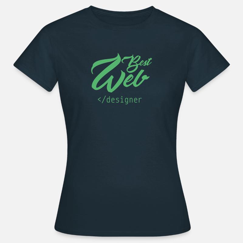Web developer - Women's T-Shirt - navy