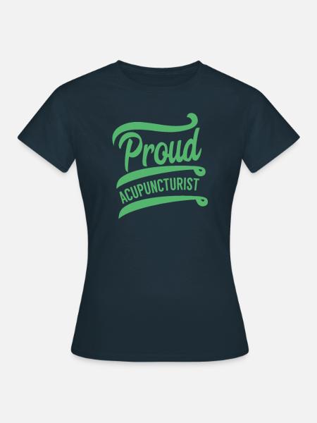 Needle practice acupuncture acupuncture profession - Women's T-Shirt - navy