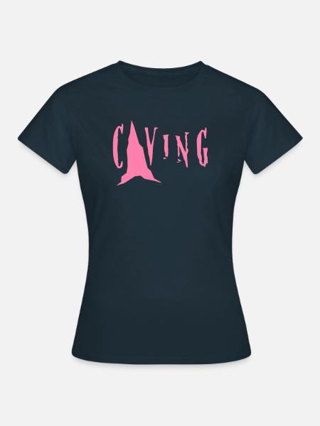 Höhlenforscher - Frauen T-Shirt - Navy
