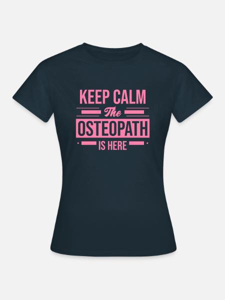 Osteopath Osteopathie - Frauen T-Shirt - Navy