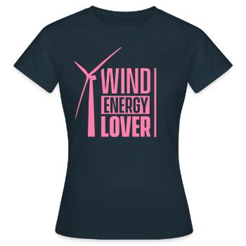 windmill - Women's T-Shirt - navy - Front - AI Model Female 172 dark (172cm)