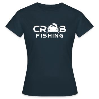 Pêche au crabe crabe crabe pêche au crabe - T-shirt Femme - marine - Devant - AI Model Female 172 dark (172cm)