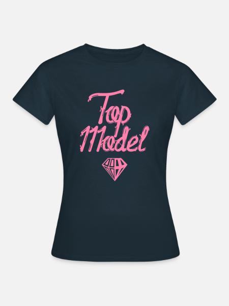 Model - Frauen T-Shirt - Navy