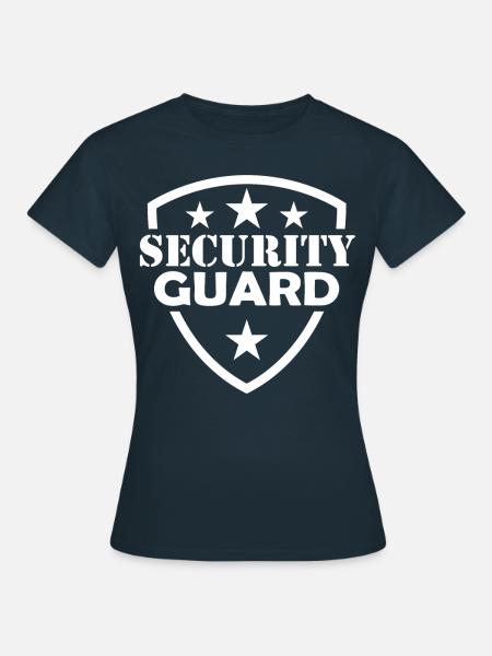 Security Guard Security Security Security - Women's T-Shirt - navy