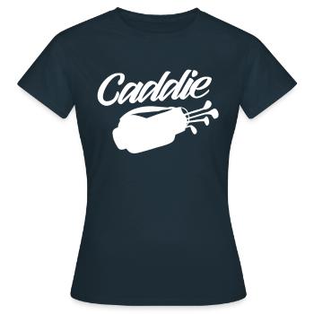 Caddie Golfer Golf Golf Profession - Women's T-Shirt - navy - Front - AI Model Female 172 dark (172cm)