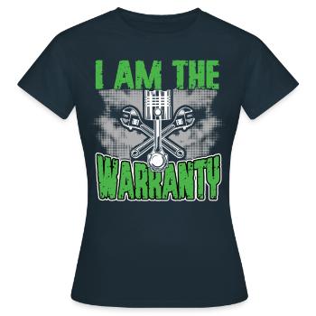 Je suis la profession de mécanicien de garage de garantie - T-shirt Femme - marine - Devant - AI Model Female 172 dark (172cm)