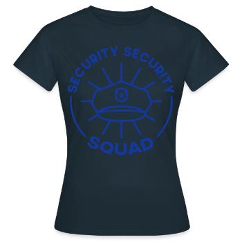 Commande de sécurité Bouncer Sécurité sécurité - T-shirt Femme - marine - Devant - AI Model Female 172 dark (172cm)