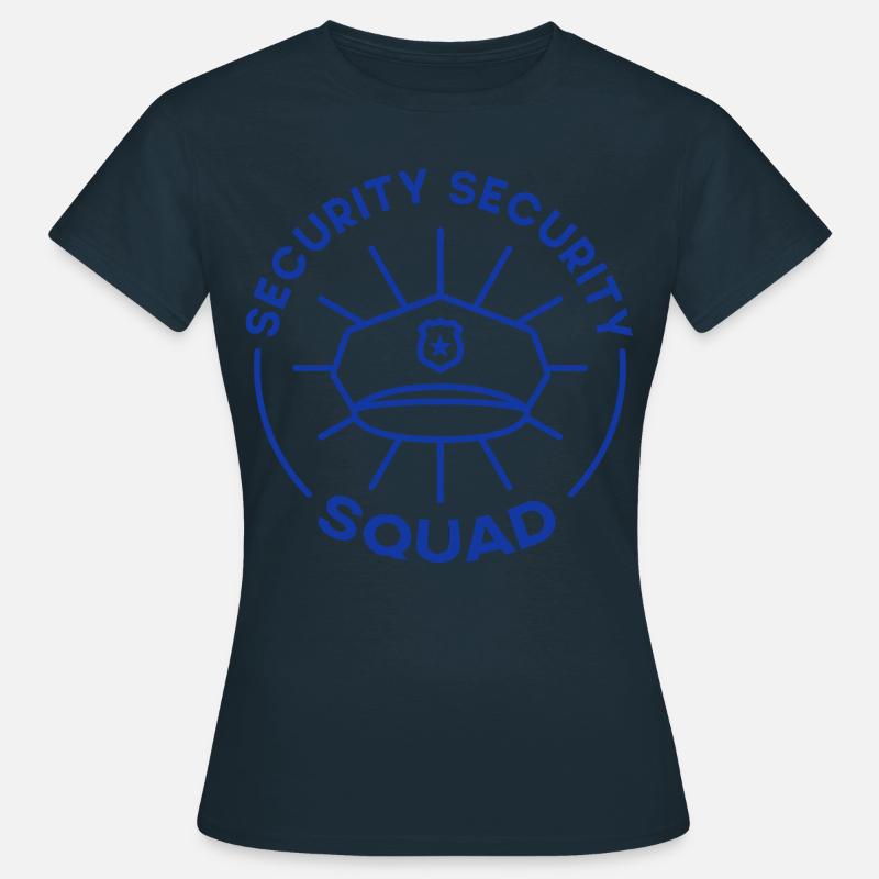 Commande de sécurité Bouncer Sécurité sécurité - T-shirt Femme - marine
