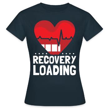 Erholung Laden Erholen Überlebender Patient - Frauen T-Shirt - Navy - Vorne - AI Model Female 172 dark (172cm)
