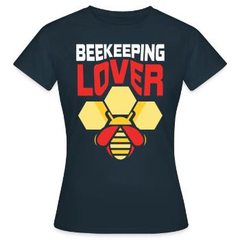 Beekeeping lover Beekeeping Beekeepers Beekeepers - Women's T-Shirt - navy - Front - AI Model Female 172 dark (172cm)