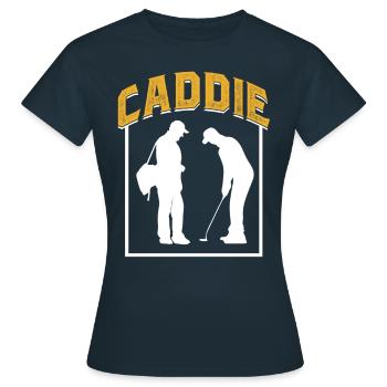 Caddy Profession Golf Golf Golfeur - T-shirt Femme - marine - Devant - AI Model Female 172 dark (172cm)