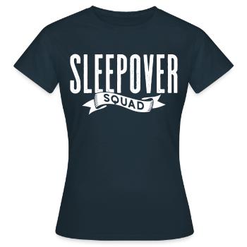 Nuit de groupe douce nuitée - T-shirt Femme - marine - Devant - AI Model Female 172 dark (172cm)