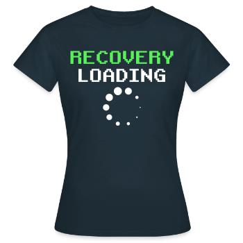 Erholung Laden Patient Erholen Überlebender - Frauen T-Shirt - Navy - Vorne - AI Model Female 172 dark (172cm)