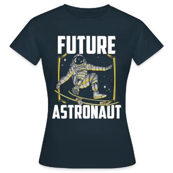 Futur astronaute Astronomy Rocket Astronomy Space - T-shirt Femme - marine - Devant - AI Model Female 172 dark (172cm)