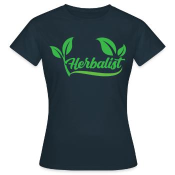 Herboriste Herboriste Herbes de jardin Herbe - T-shirt Femme - marine - Devant - AI Model Female 172 dark (172cm)