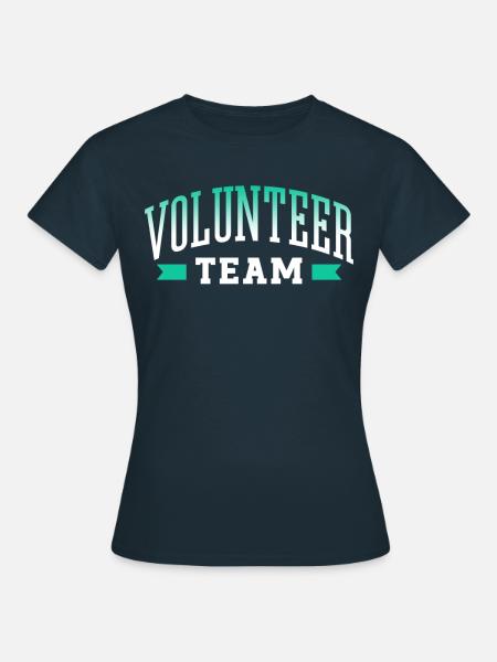 Freiwilligen Team Beruf Freiwilliger Freiwillig - Frauen T-Shirt - Navy